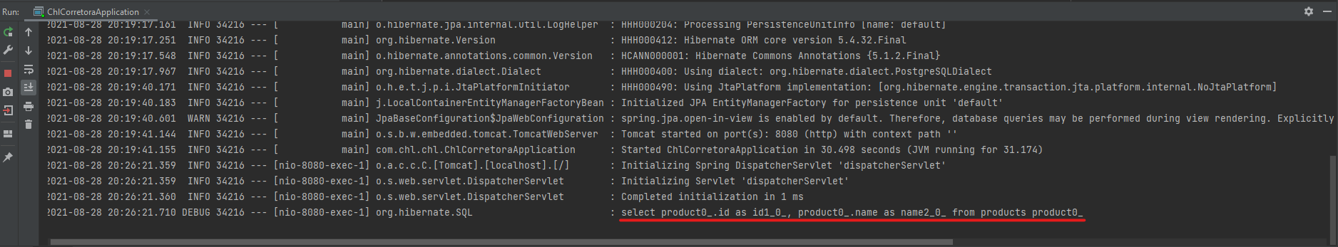 postgres-select-product